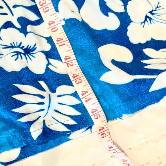 Sweet Lady Vintage Blue and White Floral Patterned Sundress Size XL - Picture 9 of 9